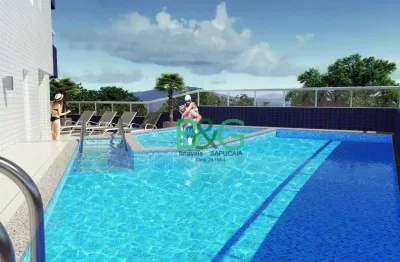 Apartamento à venda, 76 m² por r$ 545.000,00 - caiçara - praia grande/sp