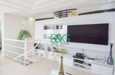 Apartamento duplex com 3 dormitórios à venda, 112 m² por r$ 799.000,00 - jardim las vegas - guarulhos/sp