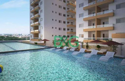 Apartamento à venda, 60 m² por r$ 440.400,00 - boqueirão - praia grande/sp