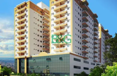 Apartamento à venda, 57 m² por r$ 404.100,00 - boqueirão - praia grande/sp