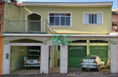 Sobrado com 4 dormitórios à venda, 250 m² por r$ 630.000,00 - vila linda - santo andré/sp