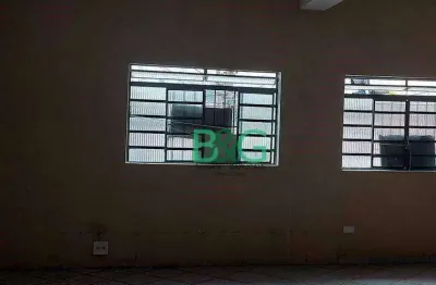 Galpão para alugar, 110 m² por r$ 5.400,00/mês - vila santo estéfano - são paulo/sp