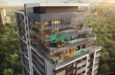 Apartamento duplex à venda, 325 m² por r$ 7.426.000,00 - vila gertrudes - são paulo/sp