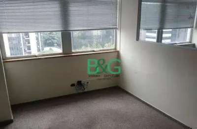 Sala para alugar, 234 m² por r$ 10.000,00/mês - cidade monções - são paulo/sp