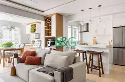 Apartamento à venda, 80 m² por r$ 1.365.000,00 - mooca - são paulo/sp