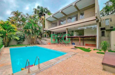 Casa com 5 dormitórios à venda, 900 m² por r$ 6.000.000,00 - paineiras do morumbi - são paulo/sp