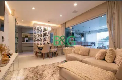 Apartamento com 3 dormitórios à venda, 118 m² por r$ 1.700.000,00 - alto da mooca - são paulo/sp