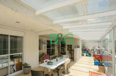 Apartamento garden com 3 dormitórios à venda, 150 m² por r$ 1.299.000,00 - vila bertioga - são paulo/sp