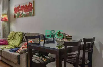 Apartamento com 2 dormitórios à venda, 57 m² por r$ 439.000,00 - tatuapé - são paulo/sp