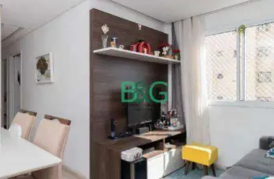 Apartamento com 2 dormitórios à venda, 47 m² por r$ 409.000,00 - chácara califórnia - são paulo/sp