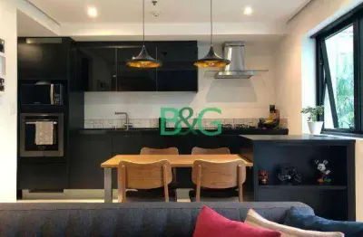 Apartamento duplex com 1 dormitório à venda, 63 m² por r$ 1.278.900,00 - moema - são paulo/sp