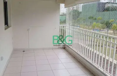 Apartamento para alugar, 125 m² por r$ 8.591,47/mês - vila leopoldina - são paulo/sp