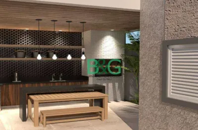 Apartamento com 2 dormitórios à venda, 39 m² por r$ 260.000,00 - jardim nordeste - são paulo/sp