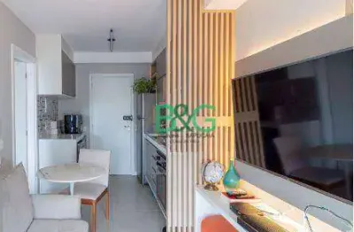 Apartamento com 1 dormitório à venda, 29 m² por r$ 399.000,00 - vila romana - são paulo/sp