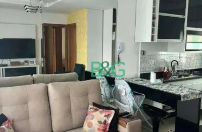 Apartamento com 2 dormitórios à venda, 45 m² por r$ 460.000,00 - chácara mafalda - são paulo/sp