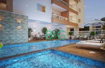Apartamento com 2 dormitórios à venda, 57 m² por r$ 457.900,00 - vila guilhermina - praia grande/sp