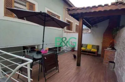 Sobrado com 3 dormitórios à venda, 100 m² por r$ 680.000,00 - vila rio de janeiro - guarulhos/sp