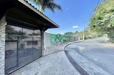 Casa com 5 dormitórios, 890 m² - venda por r$ 2.750.000,00 ou aluguel por r$ 17.660,00/mês - chácara santa lúcia - carapicuíba/sp
