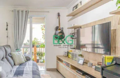 Apartamento com 1 dormitório à venda, 51 m² por r$ 369.000,00 - vila bela - são paulo/sp