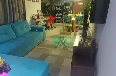 Cobertura com 2 dormitórios à venda, 134 m² por r$ 520.000,00 - vila homero thon - santo andré/sp