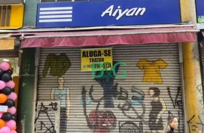 Salão para alugar, 124 m² por r$ 15.000,00/mês - centro histórico de são paulo - são paulo/sp