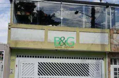 Sobrado com 3 dormitórios à venda, 220 m² por r$ 590.000,00 - jardim lallo - são paulo/sp
