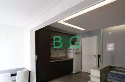 Studio com 1 dormitório à venda, 36 m² por r$ 579.000,00 - campo belo - são paulo/sp