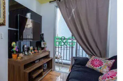 Apartamento com 2 dormitórios à venda, 50 m² por r$ 370.900,00 - vila palmeiras - são paulo/sp