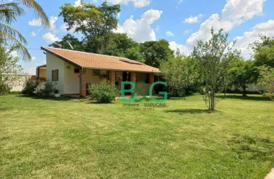 Chácara à venda, 1533 m² por r$ 560.000,00 - taquari ponte - leme/sp