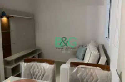 Apartamento com 1 dormitório à venda, 33 m² por r$ 449.000,00 - tatuapé - são paulo/sp