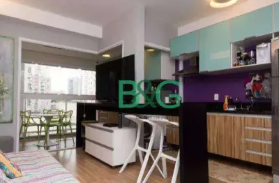 Studio com 1 dormitório à venda, 40 m² por r$ 744.000,00 - pinheiros - são paulo/sp
