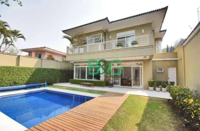 Sobrado com 4 dormitórios à venda, 500 m² por r$ 4.500.000,00 - fazenda morumbi - são paulo/sp