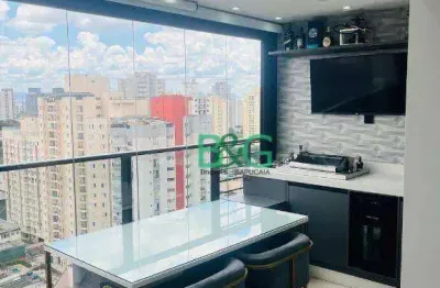 Apartamento com 2 dormitórios à venda, 60 m² por r$ 1.115.000,00 - vila gomes cardim - são paulo/sp