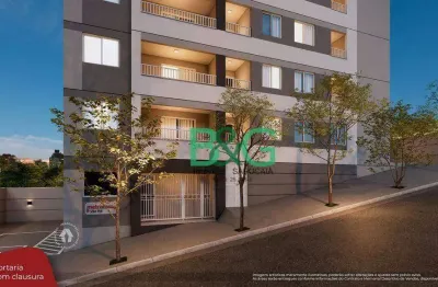 Apartamento com 2 dormitórios à venda, 36 m² por r$ 257.904,00 - vila ré - são paulo/sp