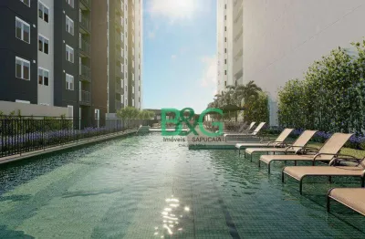 Apartamento à venda, 38 m² por r$ 372.694,90 - jardim américa da penha - são paulo/sp