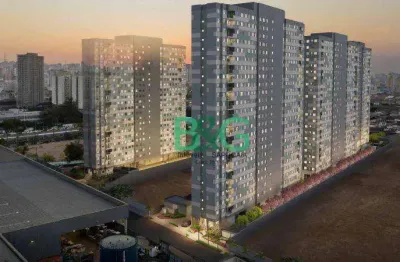 Apartamento com 2 dormitórios à venda, 34 m² por r$ 259.115,50 - mooca - são paulo/sp