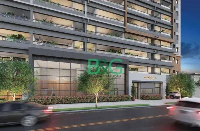 Apartamento com 1 dormitório à venda, 55 m² por r$ 850.780,00 - moema - são paulo/sp
