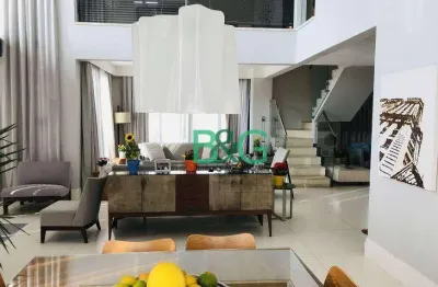 Apartamento duplex com 3 dormitórios à venda, 270 m² por r$ 4.500.000,00 - indianópolis - são paulo/sp