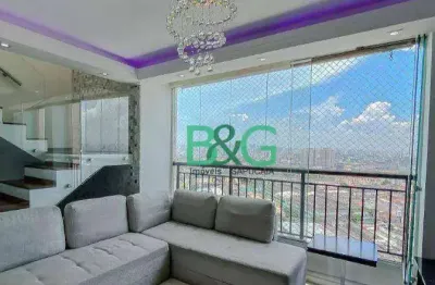Cobertura com 3 dormitórios à venda, 189 m² por r$ 2.199.000,00 - brás - são paulo/sp