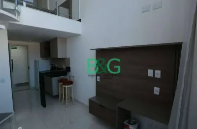 Apartamento duplex com 1 dormitório para alugar, 35 m² por r$ 3.200,00/mês - água branca - são paulo/sp
