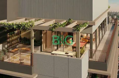 Apartamento com 2 dormitórios à venda, 39 m² por r$ 484.969,50 - brooklin - são paulo/sp
