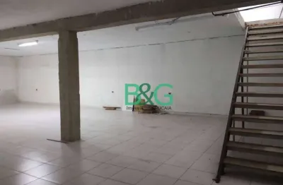 Galpão para alugar, 500 m² por r$ 15.000,00/mês - cidade são mateus - são paulo/sp