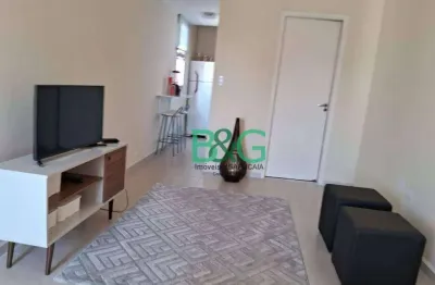 Apartamento com 1 dormitório à venda, 30 m² por r$ 280.000,00 - campo elíseos - são paulo/sp