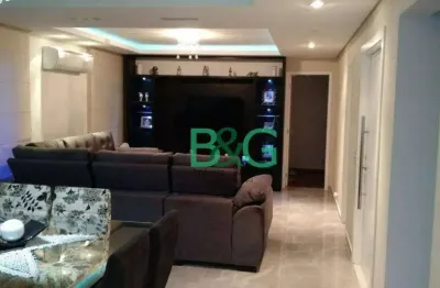 Apartamento com 3 dormitórios à venda, 182 m² por r$ 1.990.000,00 - vila gomes cardim - são paulo/sp