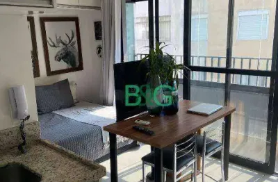 Studio com 1 dormitório à venda, 24 m² por r$ 340.000,00 - bela vista - são paulo/sp