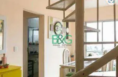 Cobertura com 2 dormitórios à venda, 120 m² por r$ 474.000,00 - jardim bom clima - guarulhos/sp