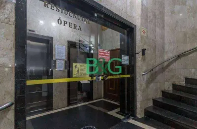 Kitnet com 1 dormitório à venda, 37 m² por r$ 295.000,00 - república - são paulo/sp