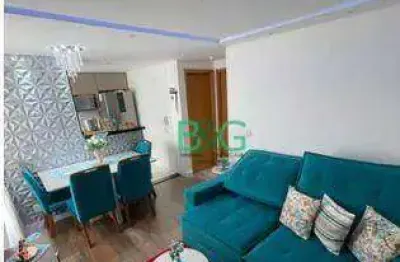 Apartamento com 2 dormitórios à venda, 47 m² por r$ 248.900,00 - água chata - guarulhos/sp