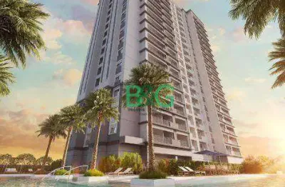 Apartamento com 2 dormitórios à venda, 74 m² por r$ 770.264,70 - belém - são paulo/sp