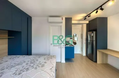 Studio com 1 dormitório para alugar, 27 m² por r$ 3.794,00/mês - vila olímpia - são paulo/sp